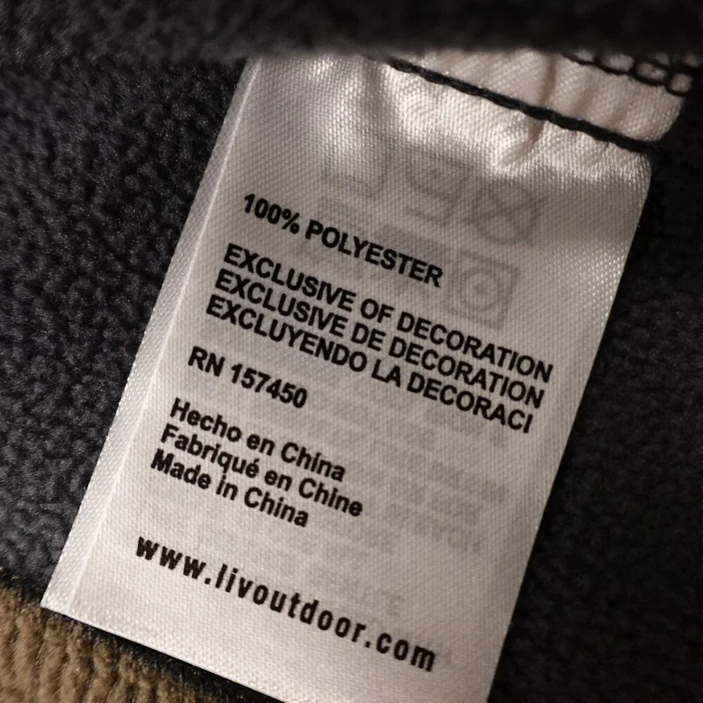 LIV Outdoor Jett Softshell Jacket men's medium‎ taupe gray